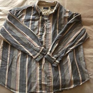 Context Striped button-up shirt